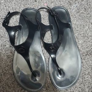 Michael kors jelly sandals